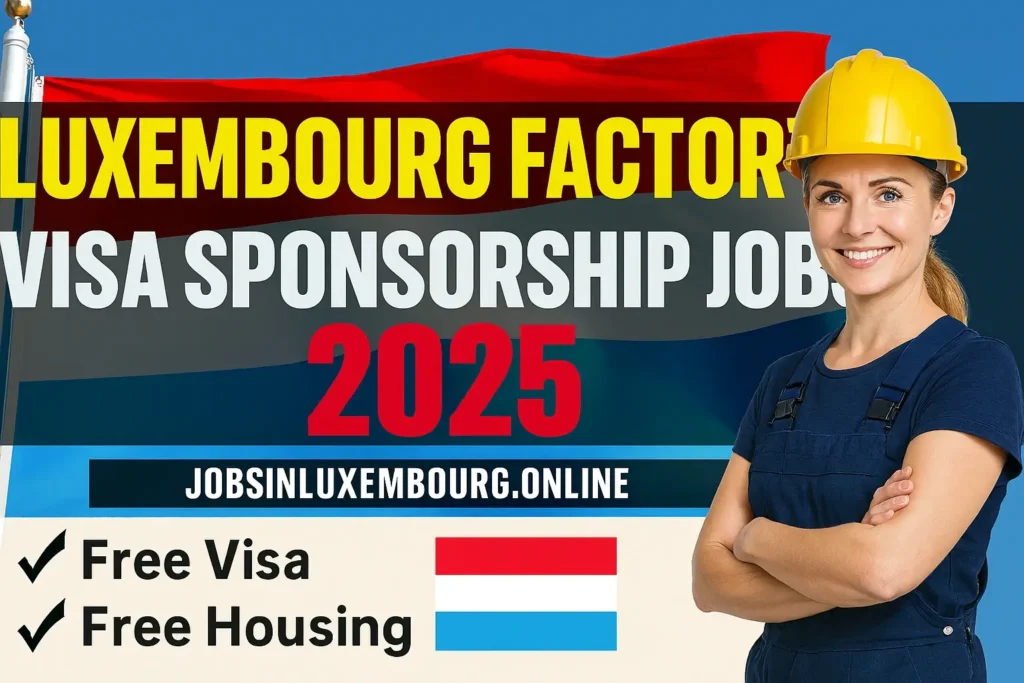 Factory Jobs in Luxembourg